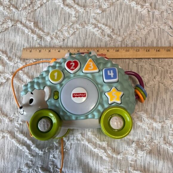 Linkimals Happy Shapes Hedgehog Baby Learning Pull Toy Lights Music - Picture 4 of 5